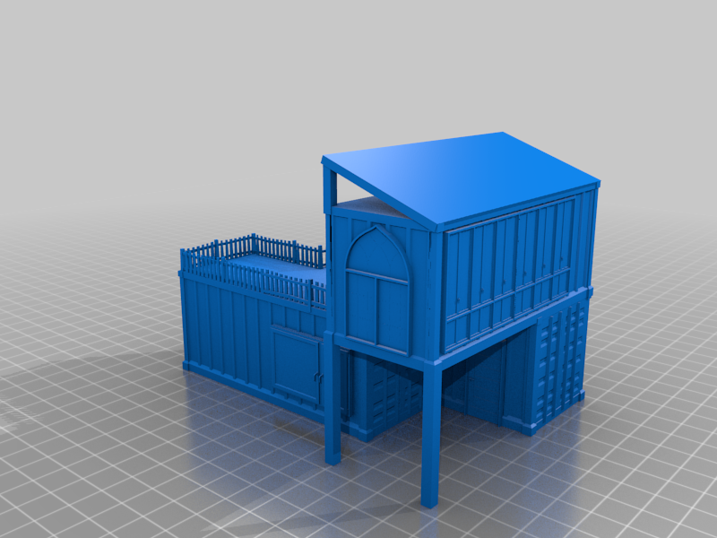 Free 3D file Scary Church!・3D printing template to download・Cults