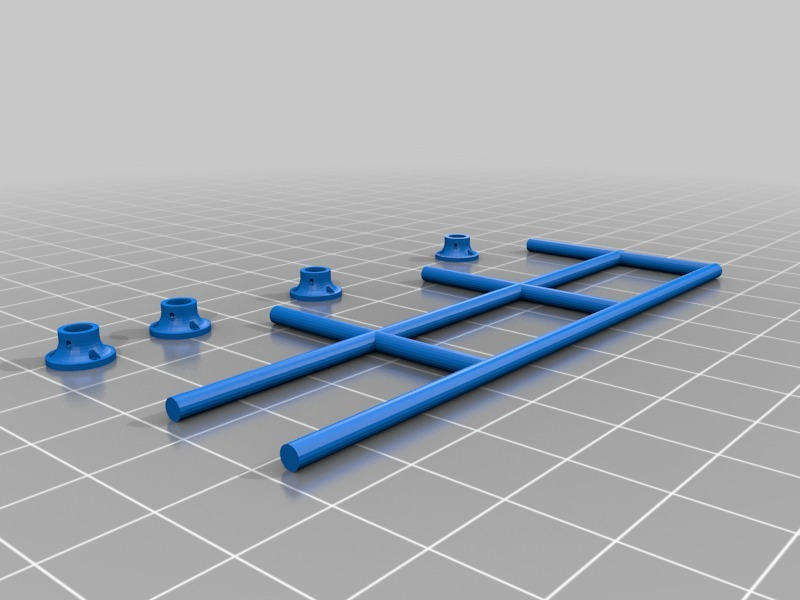 Free 3D file G scale railing 🏠・3D printer design to download・Cults