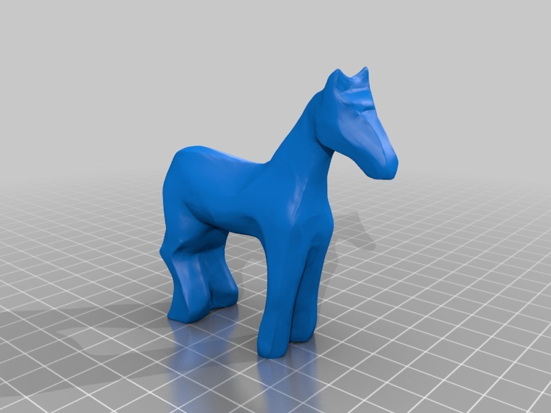 Free 3D file Blade Runner 2049 horse remix・Model to download and 3D