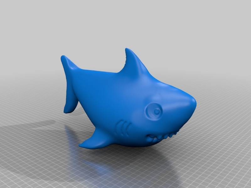 Archivo OBJ gratis Baby Shark @ Pinkpong・Objeto para impresora 3D para ...