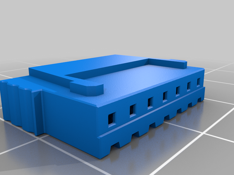 Free STL file JST XH Plug for Dupont Contacts 37 Pin Balance Plug