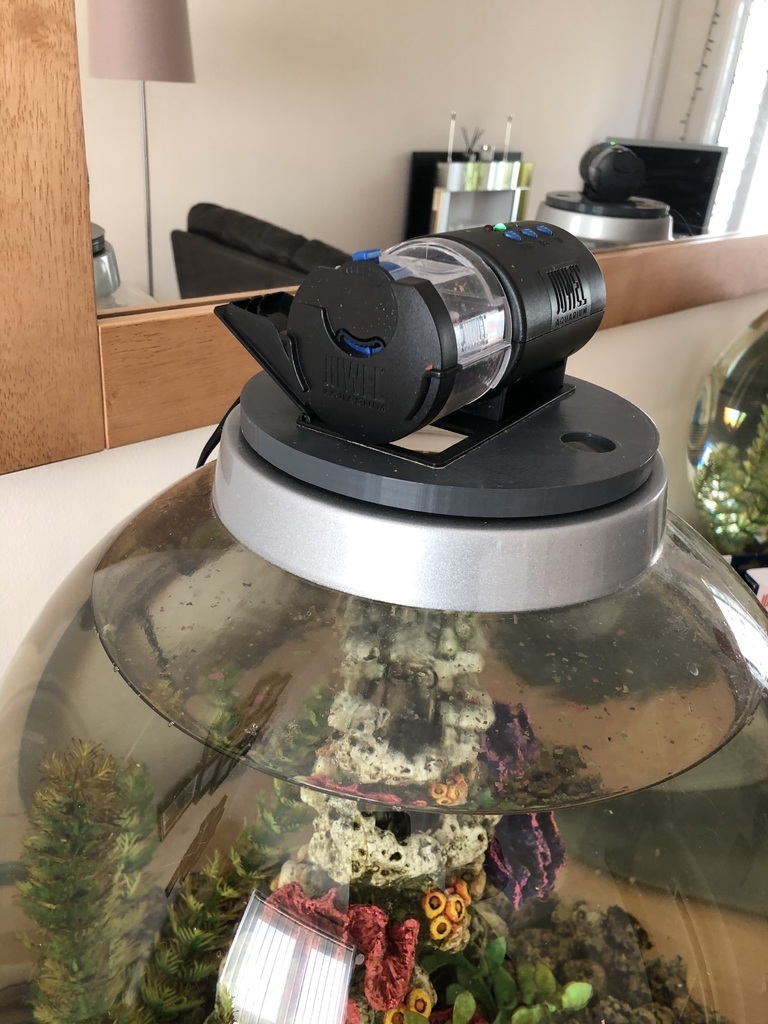 Free 3D file biOrb Juwel fish feeder lid 🐠・3D printable design to ...