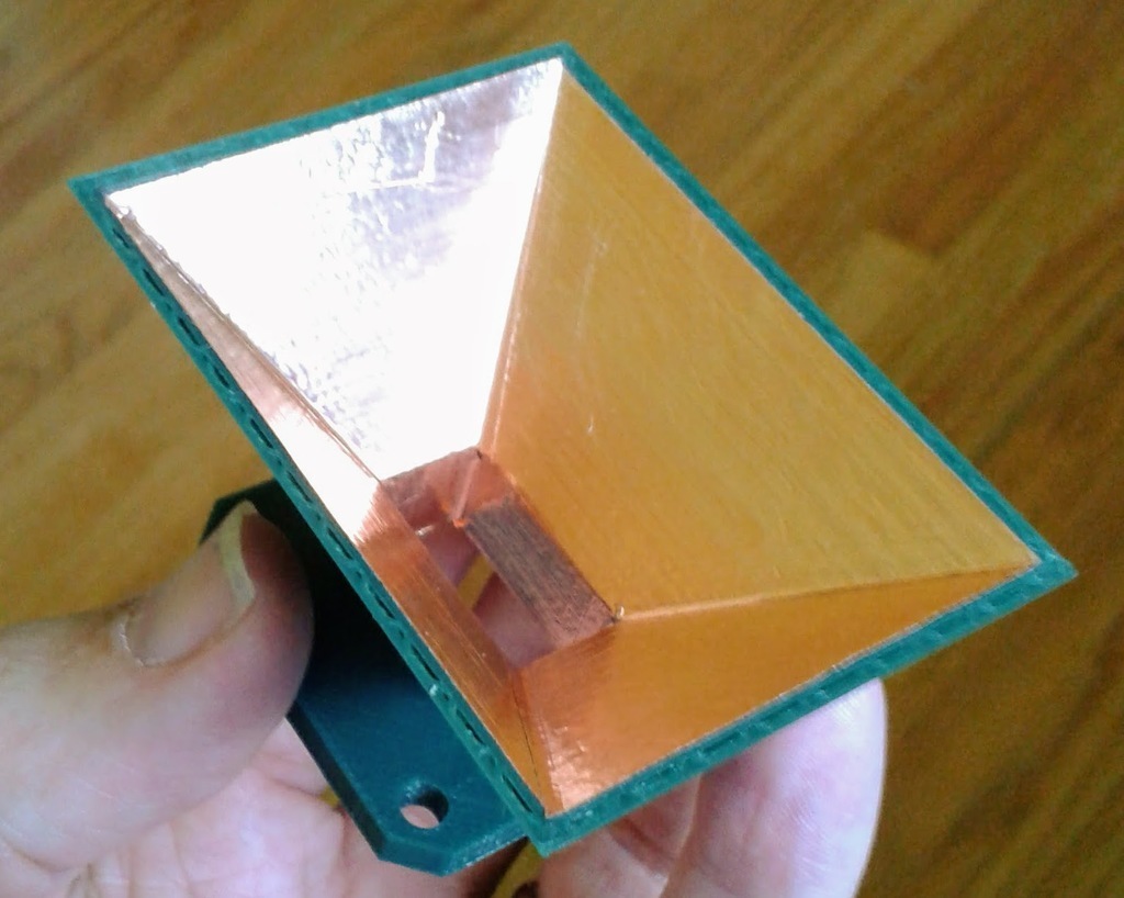Free 3D file WR90 flange horn antenna・3D printer model to download・Cults