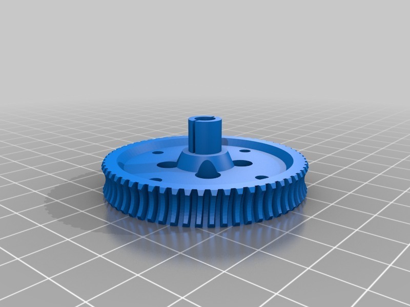 Free 3D file 60tooth worm gear・3D printer design to download・Cults