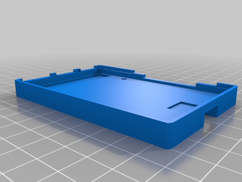 Free 3D file Raspberry Pi 4 Case with Rail Including Power On/Off ...