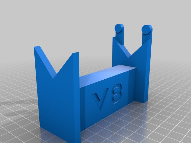 Free 3D file Stand for V8 Engine・3D printing idea to download・Cults