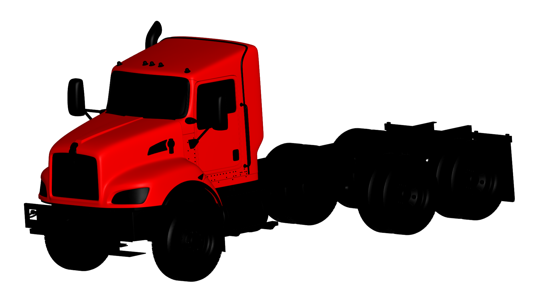 3D file Kenworth Truck 2009 🚚・3D printing design to download・Cults