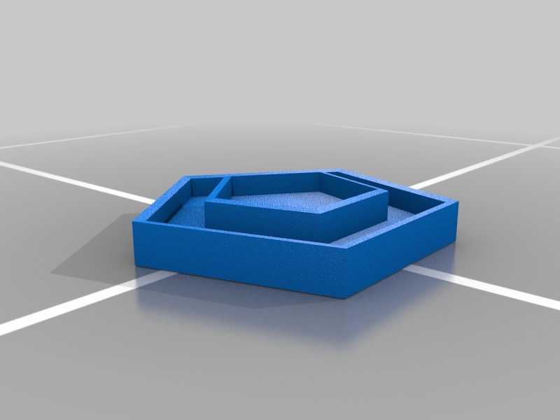 Free 3D file Simple Dice Tray - D20 style・3D printable design to ...