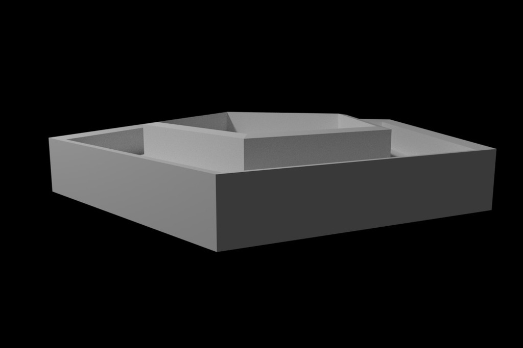 Free 3D file Simple Dice Tray - D20 style・3D printable design to ...