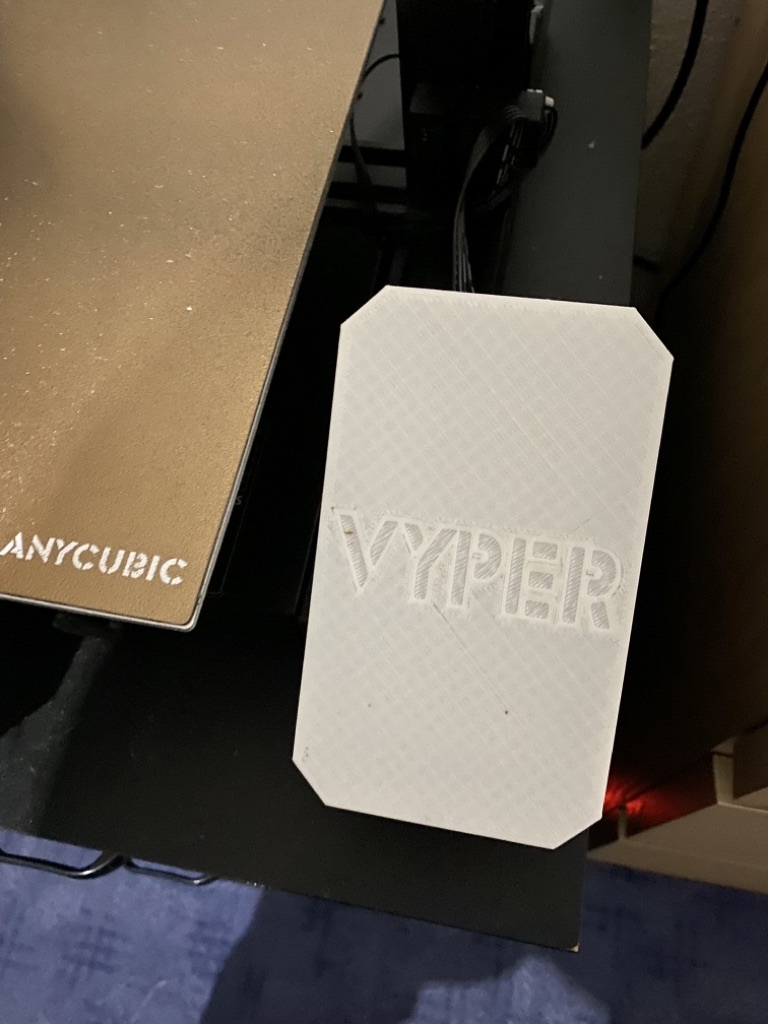 3D-Datei Anycubic Vyper Display Saver kostenlos・Vorlage für 3D-Drucker
