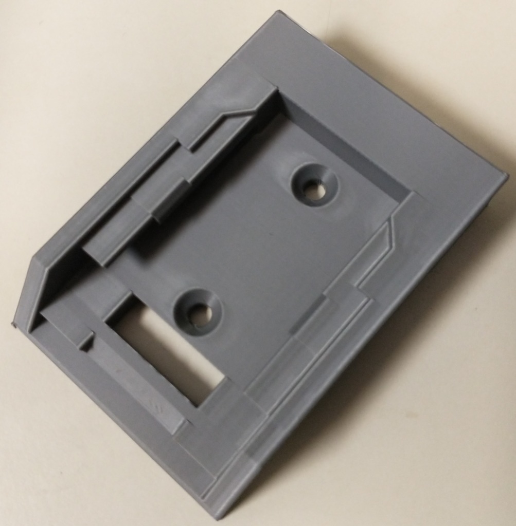 Free 3D file Flat Bottom DeWalt Battery Holder・3D print design to download・Cults