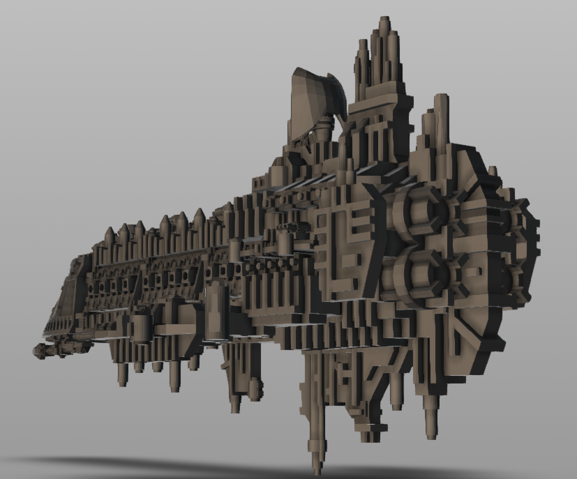 Free 3D file Modular Imperial Battleship 🎲・3D print object to download ...