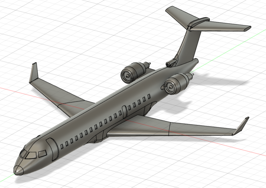 Free 3d file bombardier crj700 design to download and 3d print cults