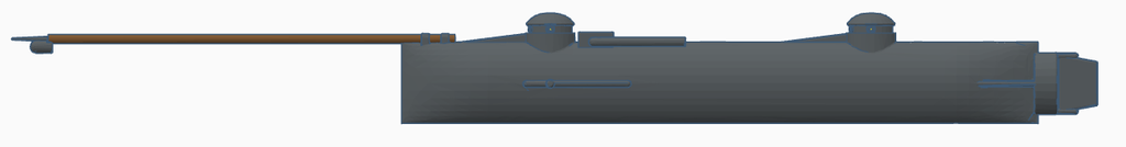 Free 3D file Simple CSS/ H.L. Hunley・3D printer model to download・Cults