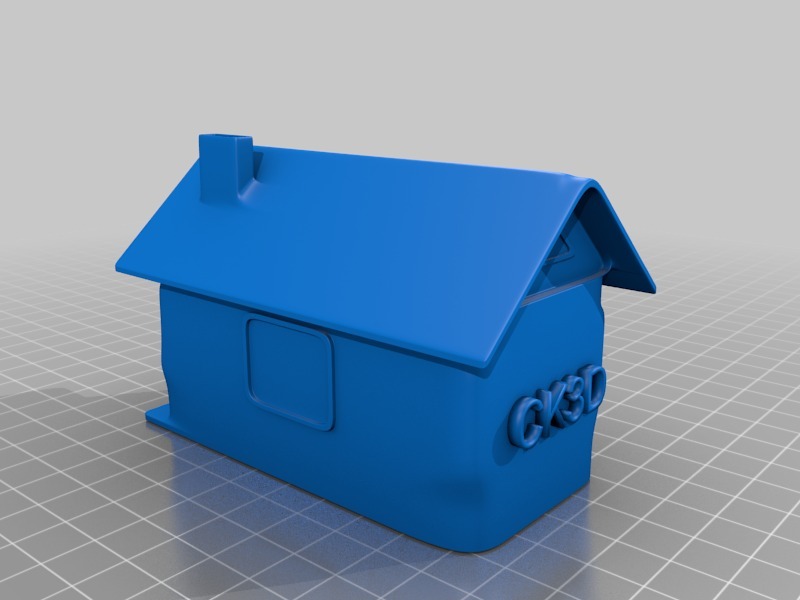 Free 3D file Simple house・3D printing design to download・Cults