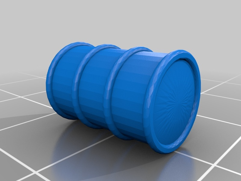 Free STL file 44 gallon drum (1/35 1/72 and more) 🥁・3D printer design ...