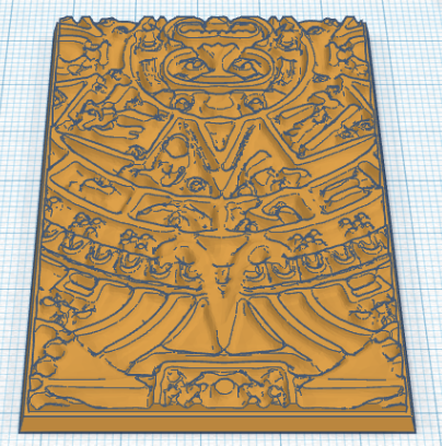 Free 3D file Aztec 50x75mm rectangular base ⚔・3D printing model to ...