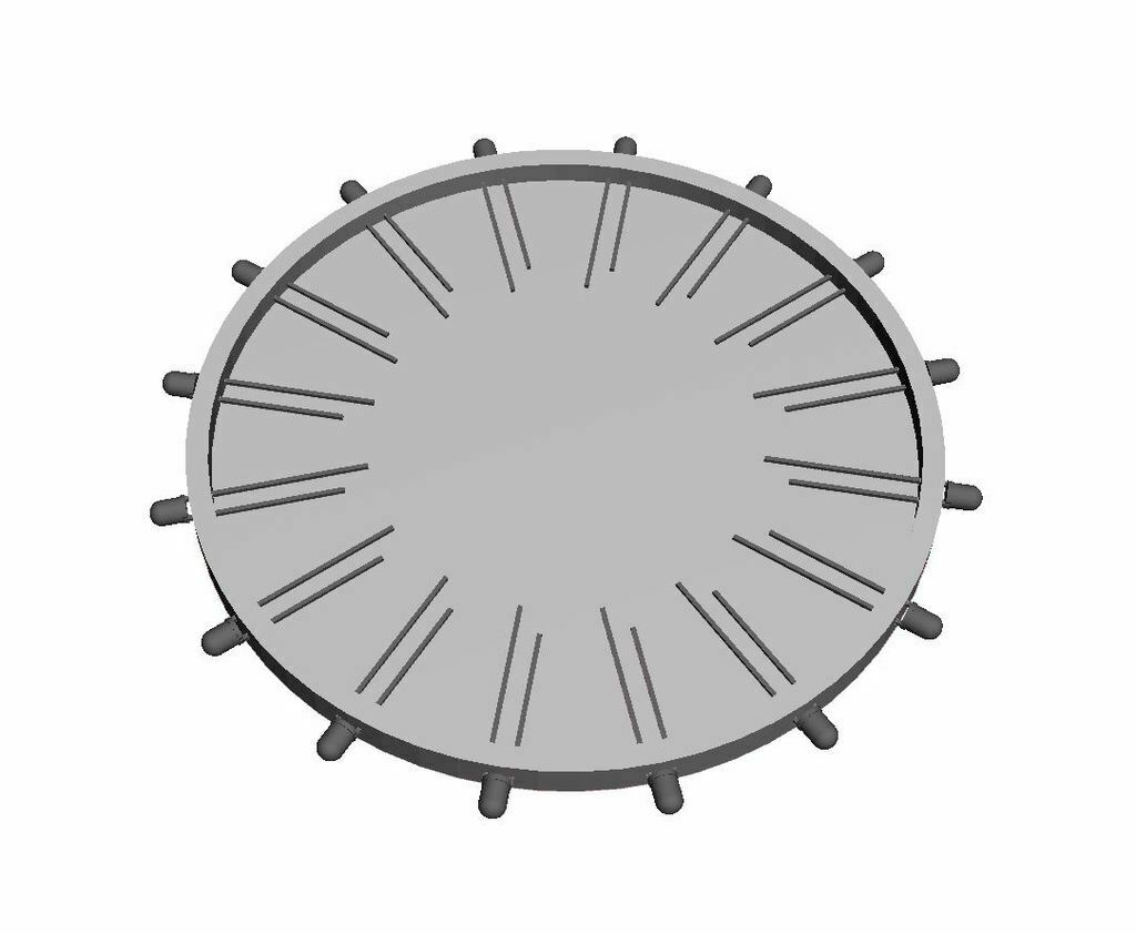 Free 3D file Batteries Not Included Top Light Rings for Kilowatt and