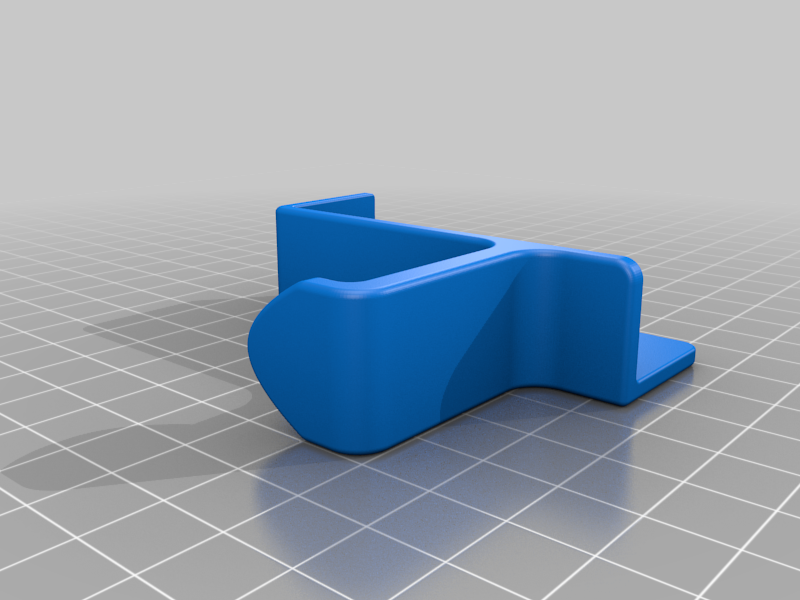 Free 3D file HeadsetHaken für den Monitor / Monitor Headset Hook