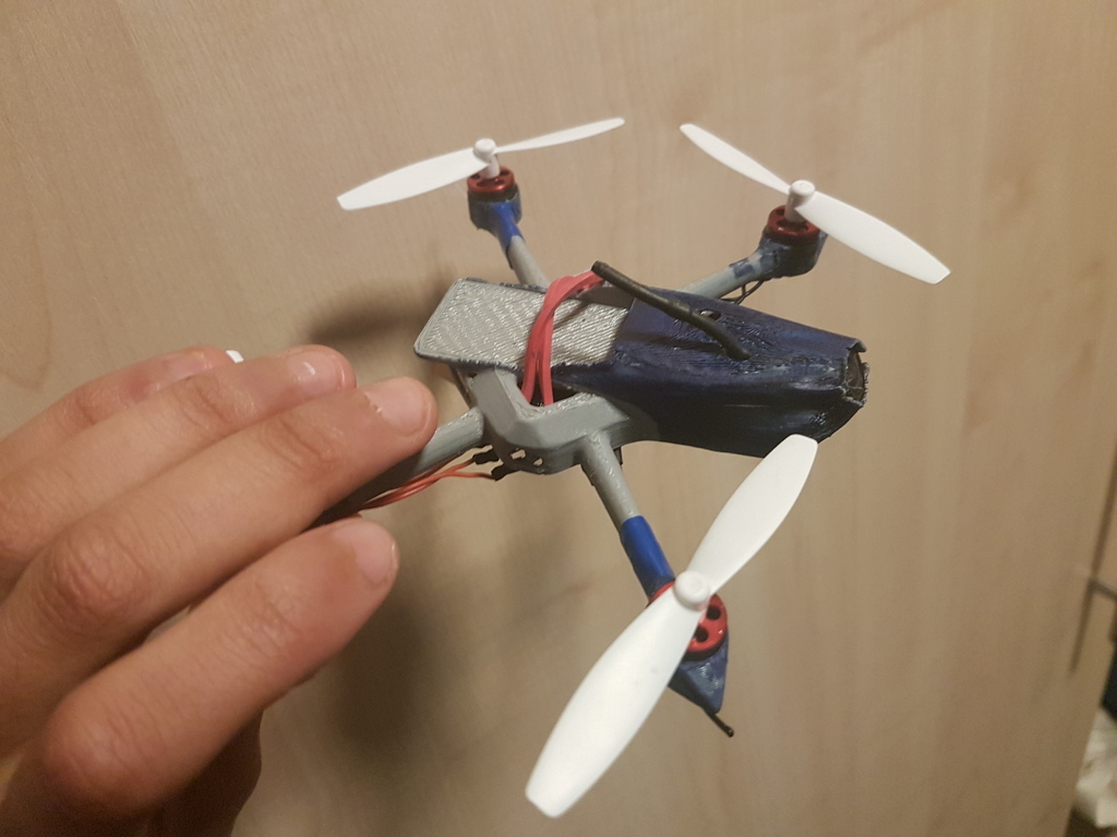 Free 3D file Micro FPV Quadcopter Frame- Thicpik・3D printable object to ...