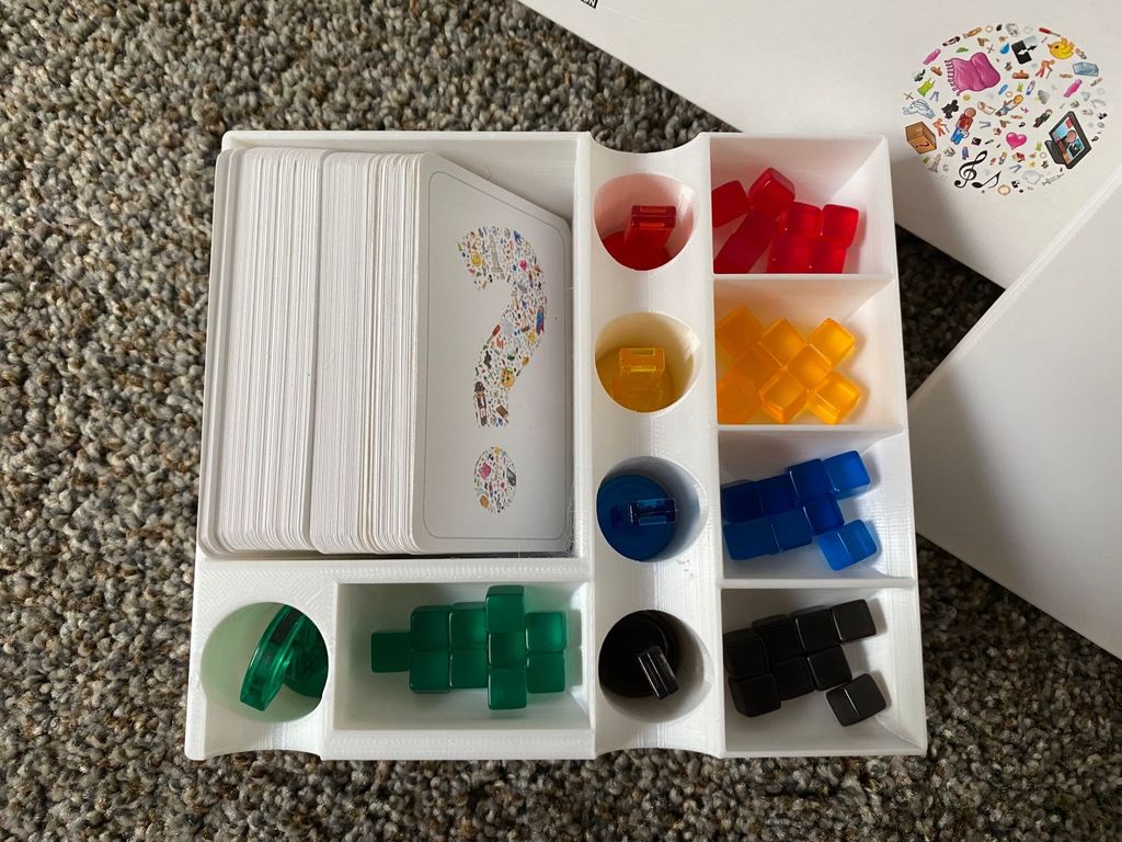 Free 3D file Concept Board Game Organizer・3D printer model to download