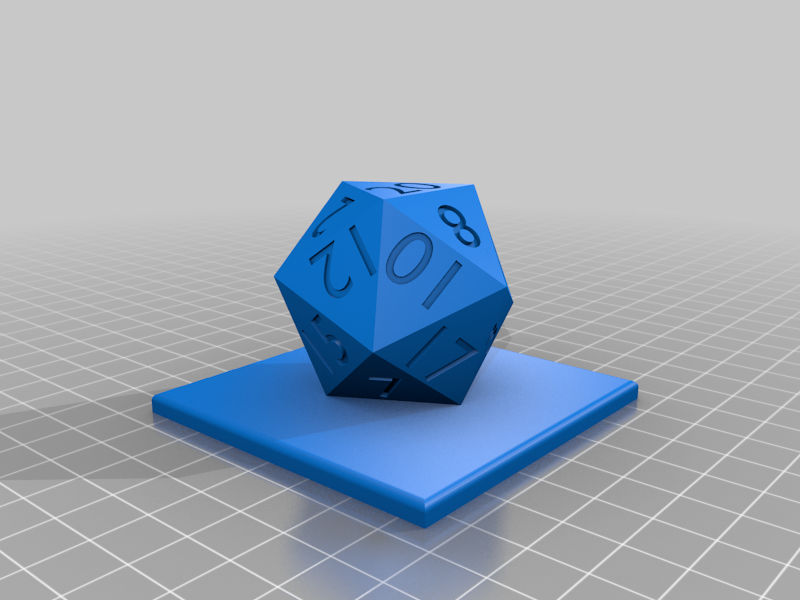 Free 3D file D20 Elegoo Mars / Pro Cover Knob (or any printer)・3D ...