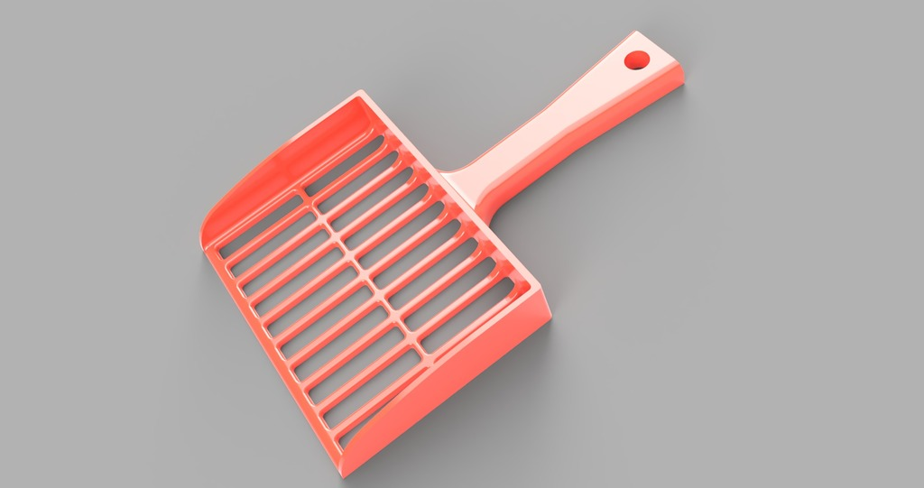 Free 3D file Cat poopscoop for pellets・3D printer model to download・Cults