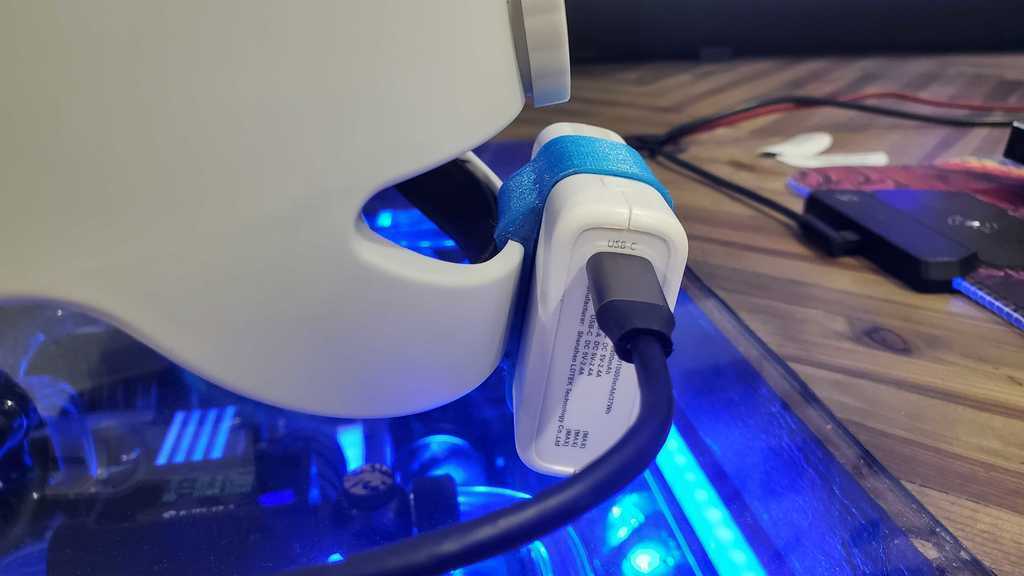 Free 3D file Quest 2 10k battery pack holder, (quick and easy)・3D