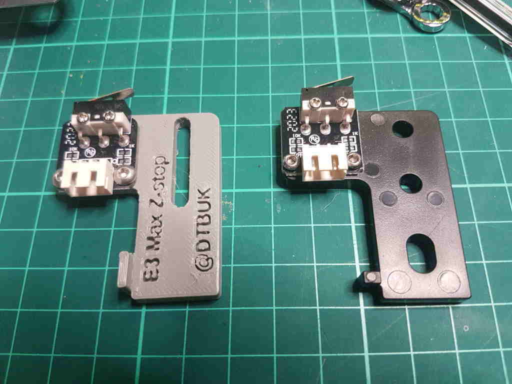 Free 3D file Creality Ender 3 Max zstop adjustable bracket no new