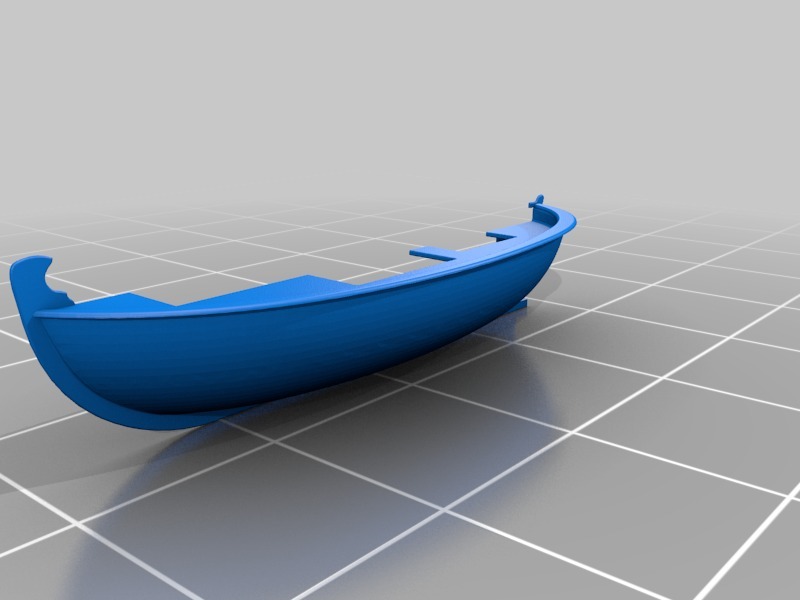 Free 3D file Boat split in two - 2Geom Cut 2 