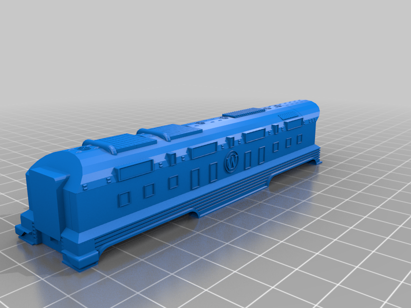 Free 3D file SnowPiercer First Class B Car Type A・3D printing design to