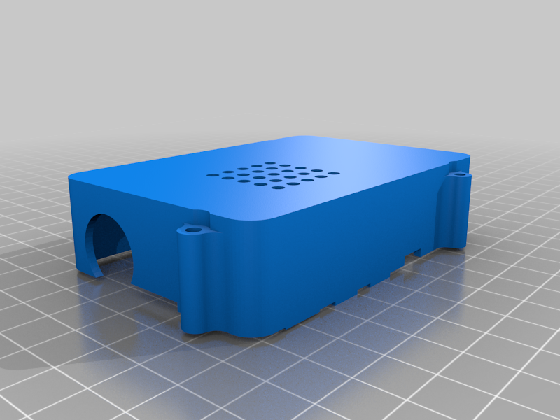 Free 3D file Raspberry Pi 4 Case with fan and Pi TV Hat 🎩・3D printable ...