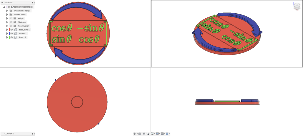 Free 3D file Extruder Visualizer Rotation Matrix 📐・3D printable model ...