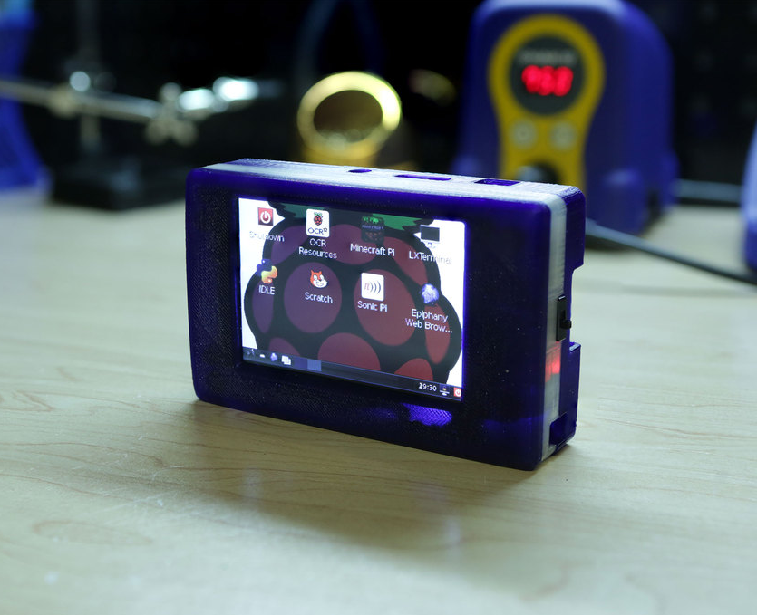 Free STL file Touch Pi: Portable Raspberry Pi・3D printable object to ...