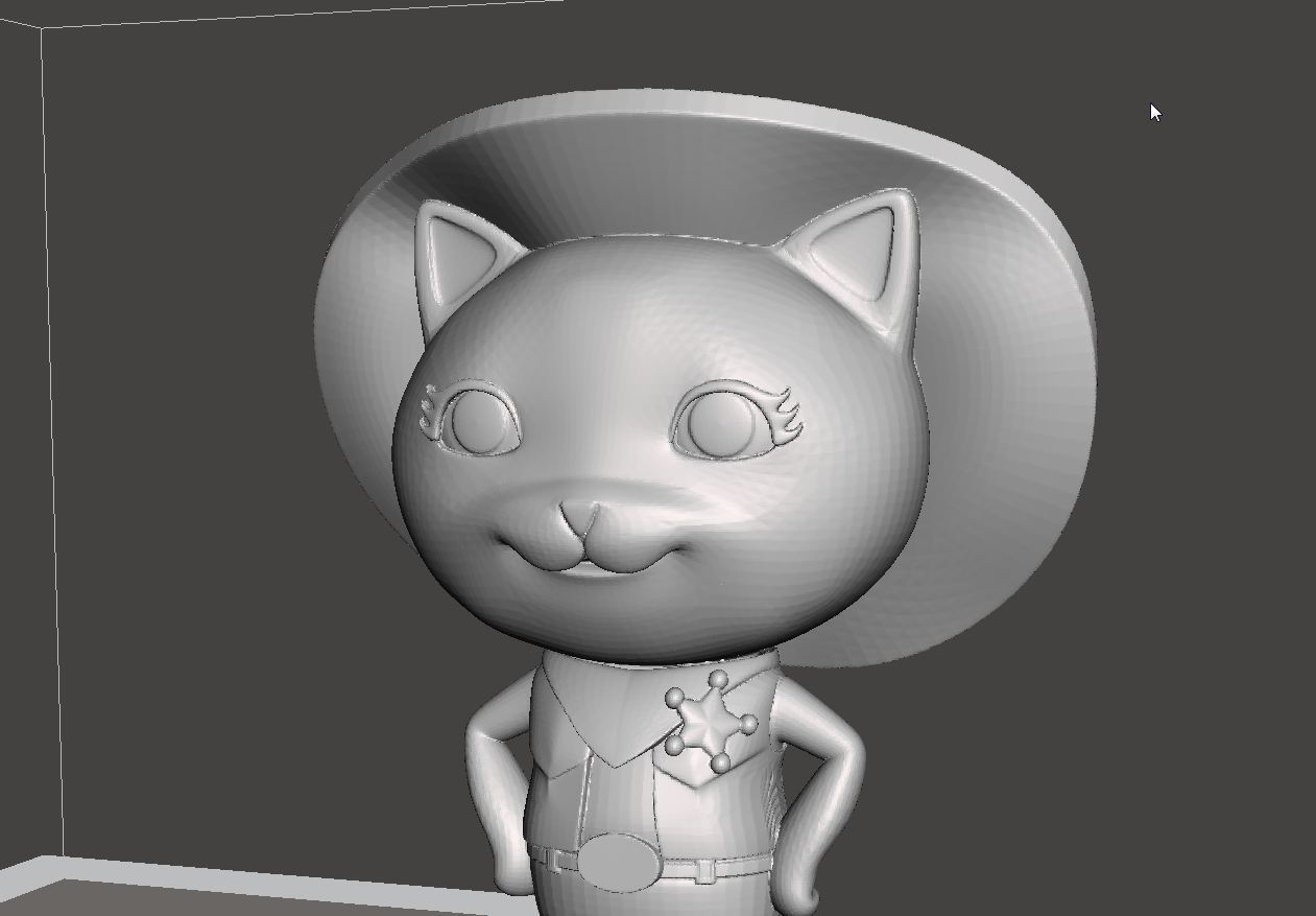 Descargar archivo STL Sheriff calie • Diseño para la impresora 3D ・ Cults