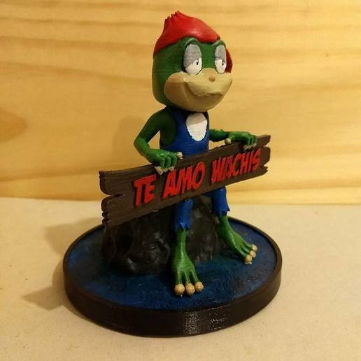 Download 3D printer templates La Ranita Demetan (Kerokko Demetan) ・ Cults