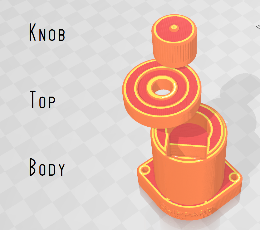 Free 3D file Clippard Valve Potentiometer Holder・3D printing design to ...