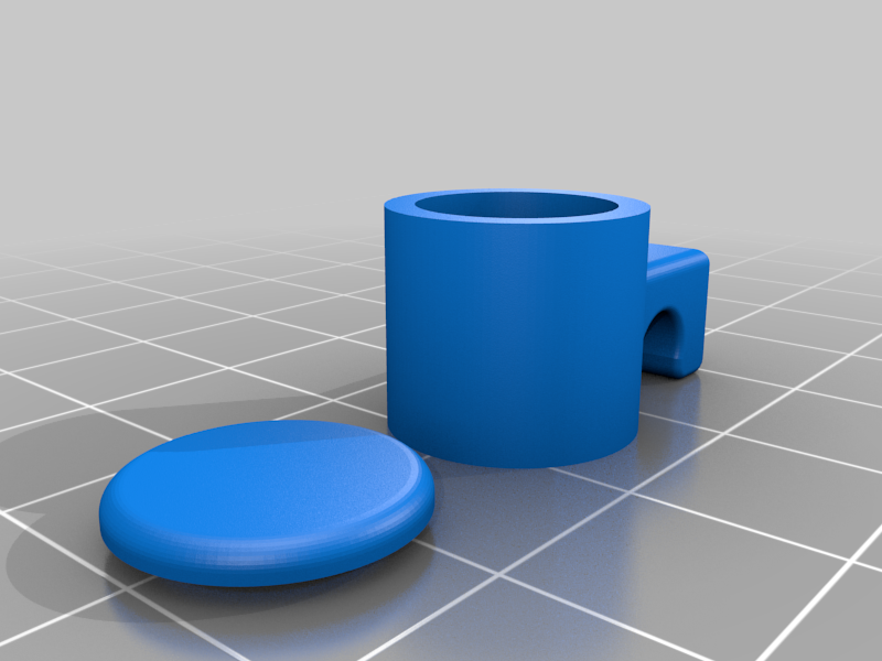 Free 3D file grommet for coaxial cable 6mm 🧲・3D print design