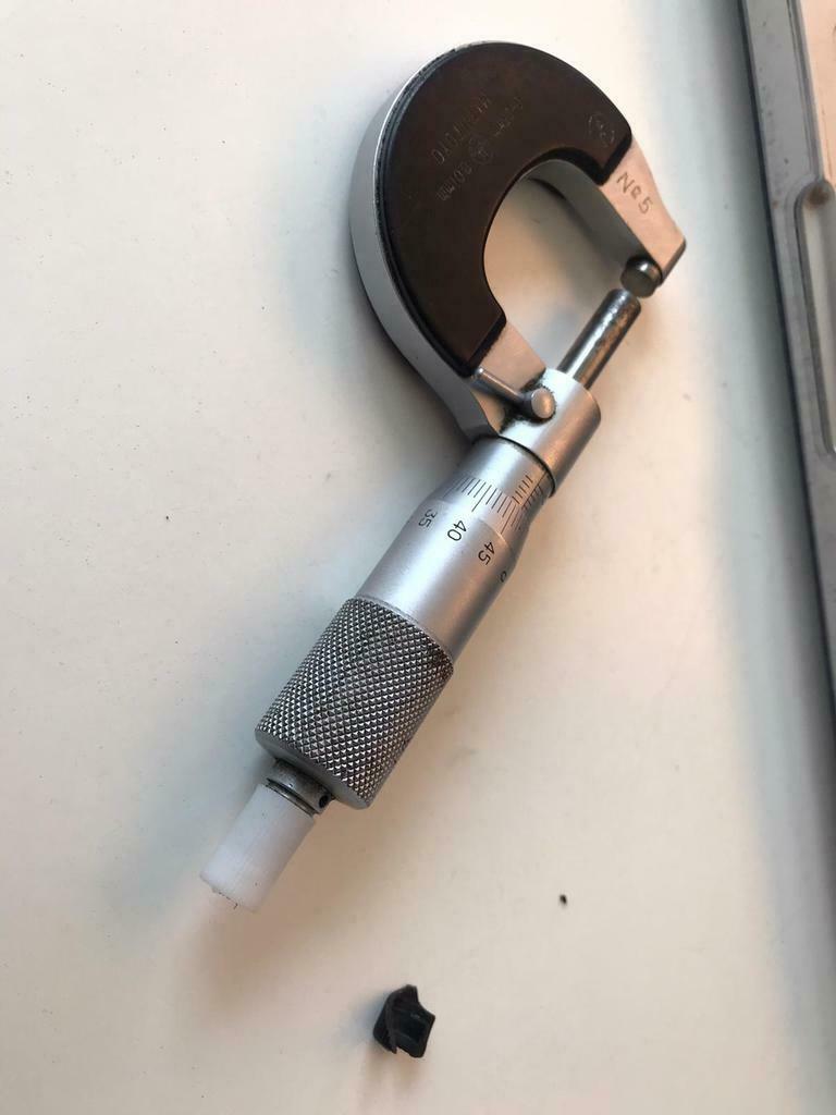 Free 3D file Adjustment wheel Micrometer Mitutoyo 2075712・3D printer