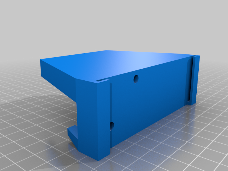 Ender 3 LCD 18mm board mount 3D model