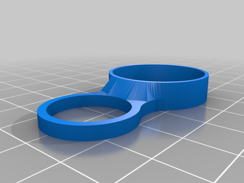 Ender 3 one-finger knob 3D model