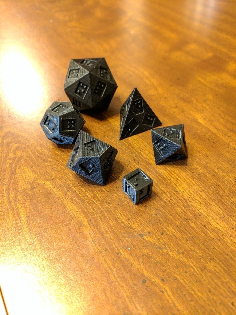 Free 3D file Braille Dice 🎲・3D printing template to download・Cults