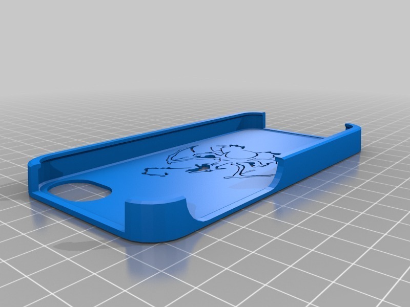 Free 3D file charizard iphone 5 case・3D print design to download・Cults