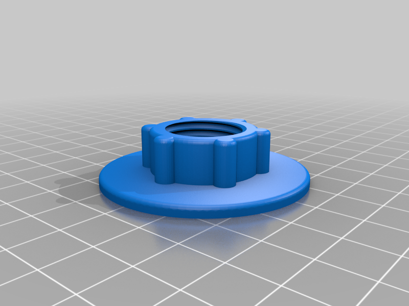 Free 3D file Kitchen counter hole cover・Design to download and 3D print