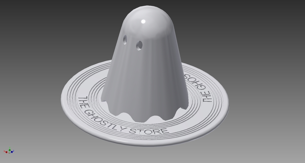 Free 3D file The Ghostly Thingy・Template to download and 3D print・Cults