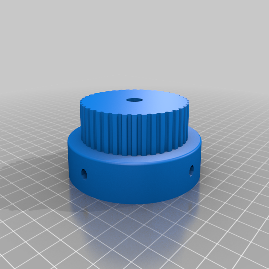 Free 3D file CNC XL Pulley 10mm shaft・3D printer design to download・Cults