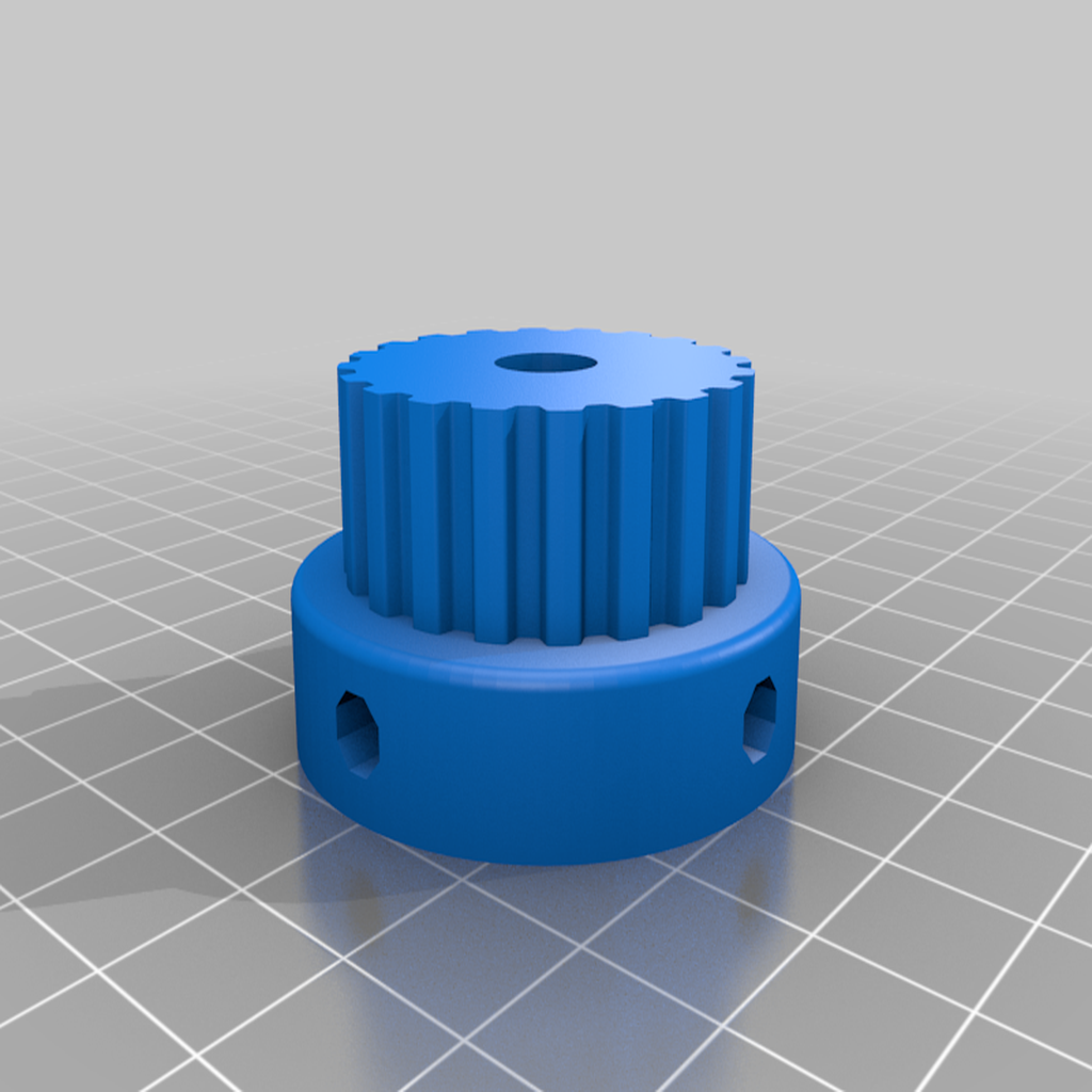 Free 3D file shaft 8 xl pulley 20 teeth・Design to download and 3D print ...