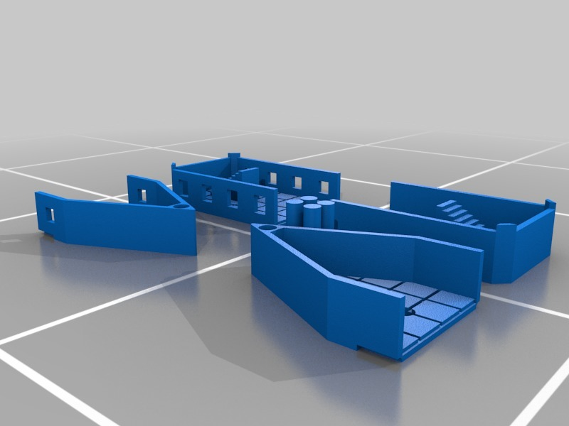 Free 3D file Modular 28mm Scale Ships・3D printer model to download・Cults