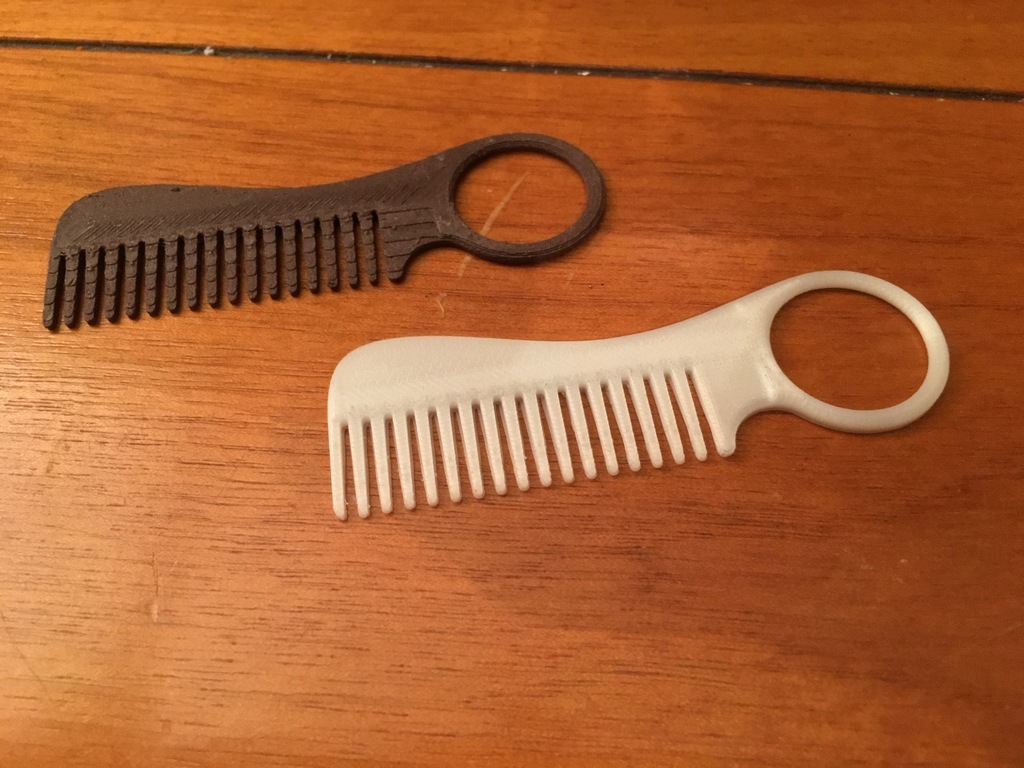 Free 3D file Mustache Comb 🧔・3D printer model to download・Cults