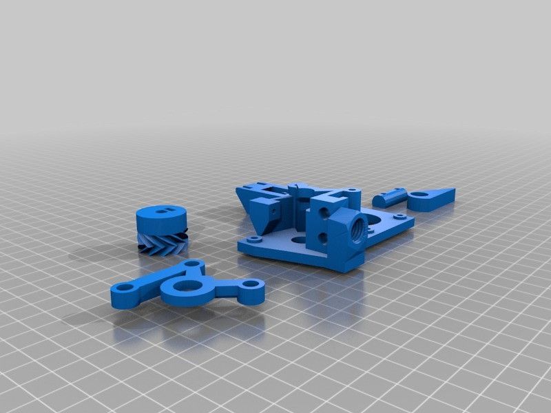 Free 3D file Airtripper geared bowden for mk7/8 drivergears・3D print ...